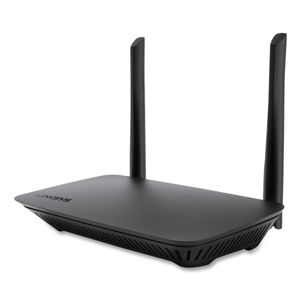 Linksys N600 Dual-Band Wireless Router, 5 Ports, 2.4 GHz/5 GHz E2500-4B